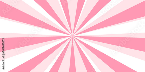 Bild auf Leinwand Pink ice cream and candy swirl background, lollipop vortex patterns intermixed with strawberry and circus elements