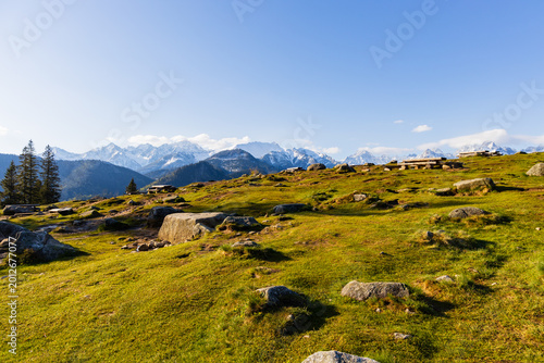 Rusinowa Polana Meadow with View of Tatra Mountains, Poland