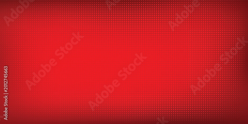 Abstract red halftone dot pattern background with elegant gradient for modern technology and corporate business design eps10