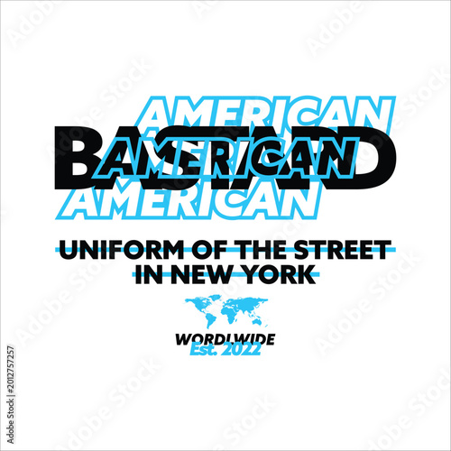 Fotografija american bastard simple vintage fashion
