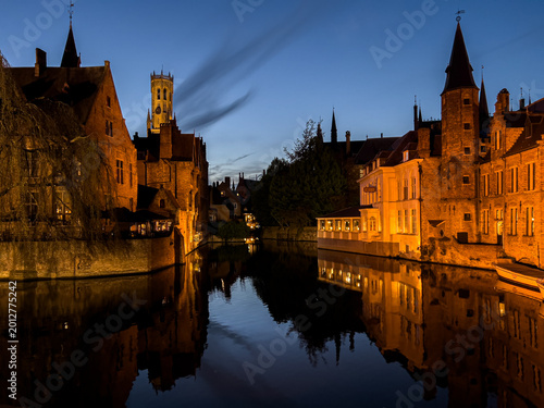 Bruges at night