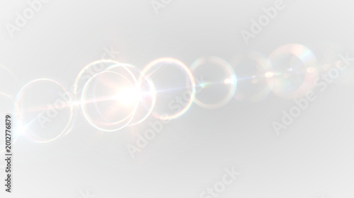 Fotografía Abstract holographic crystal vector with rainbow light beams and prism refractio