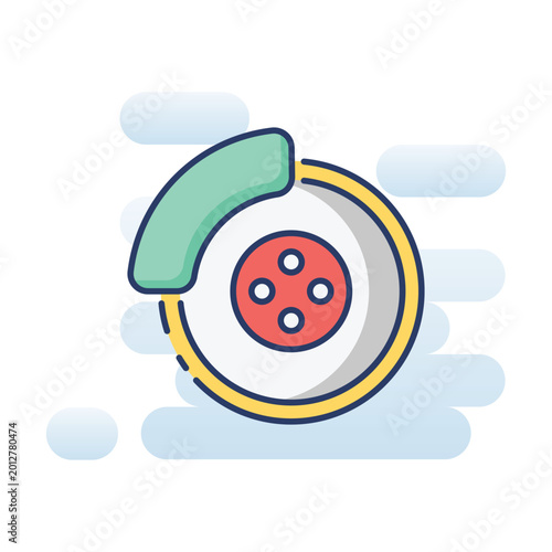 Foto Brakes vector icon