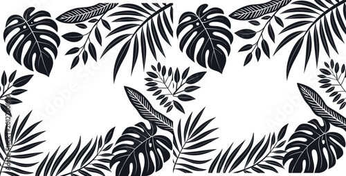 Hand drawn floral bouquet with colorful flowers and leaves in a minimalist flat vector style