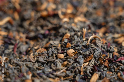 Loose Leaf Tea Blend Close Up