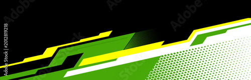 Racing car wrap design vector. Graphic abstract stripe racing background kit designs for wrap vehicle, race car, rally, adventure and livery. Full vector eps 10