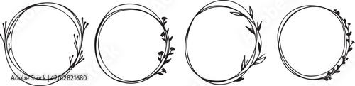 black and white wedding rings