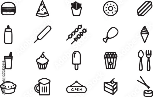 Fast Food Vectors Pro Vector