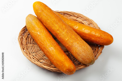 Obraz na płótnie 노각은 늙어서 빛이 누렇게 된 오이