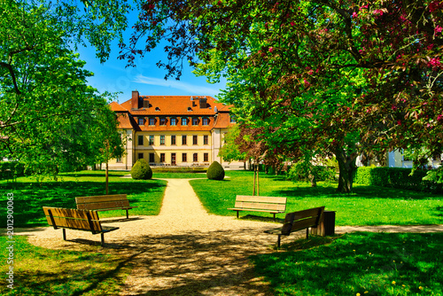 Herrnhut, Oberlausitz, Sachsen, Herrschaftsgarten