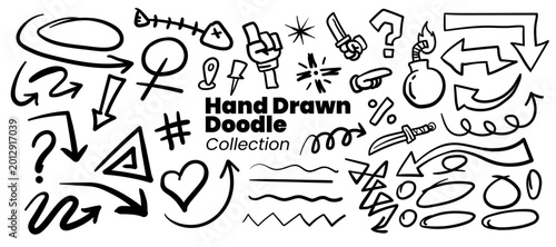 Doodle Hand Drawing