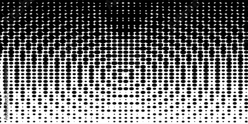 Tableau sur toile PrintAbstract illustration of an atom with electrons orbiting a nucleus on a dark purple background