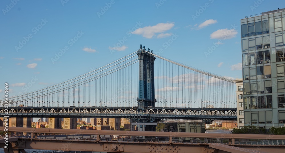 Naklejka premium brooklyn bridge new york city