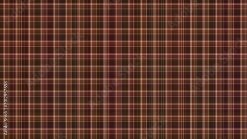 Seamless dark plaid check pattern in warm brown tones, classic tartan textile background for fabric, wallpaper, wrapping paper, apparel, home decor and rustic surface design collections sets