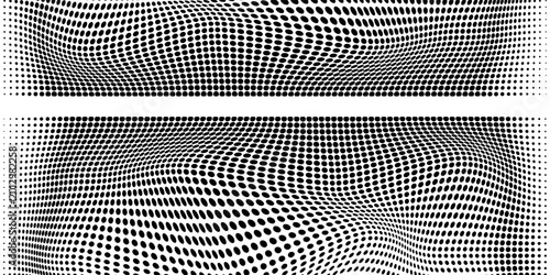 Background with monochrome dot texture. Polka dot pattern template. Background with black dots - stock vector dots basic background dots