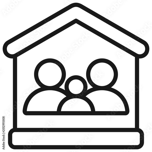 Family House Icon
