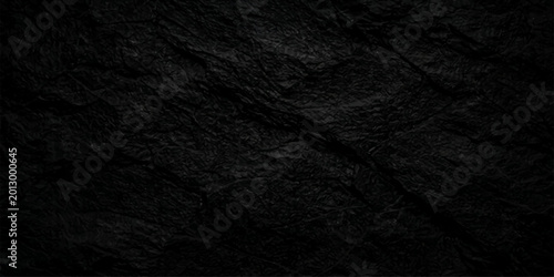 Tableau sur toile A dark textured background features a macro design of black leather and fabric m