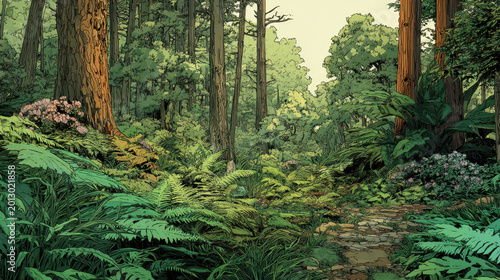 Serene Forest Scenes and Breathtaking Nature Photography