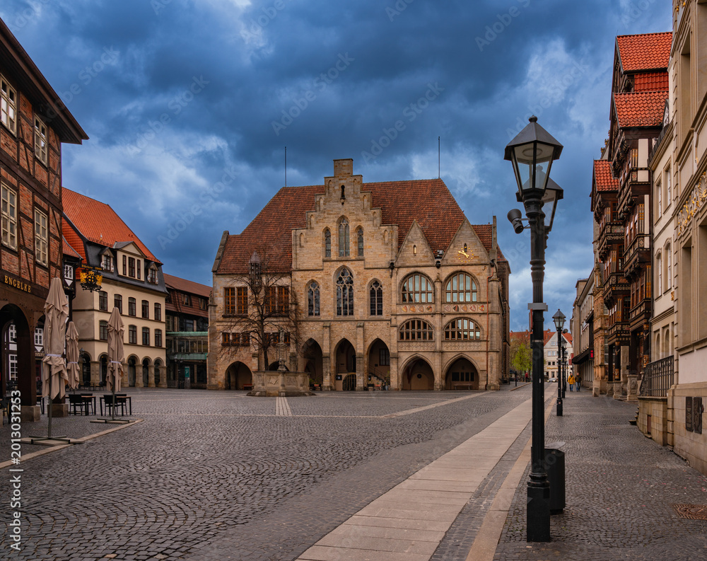 Fototapeta premium Hildesheimer Rathaus