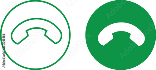 Foto Call icon set