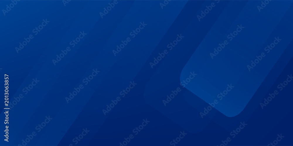 Obraz premium Abstract blue background with glowing geometric lines. Modern blue gradient square shape design. Futuristic technology concept. Suit for brochure, corporate, website, poster, banner, cover modern