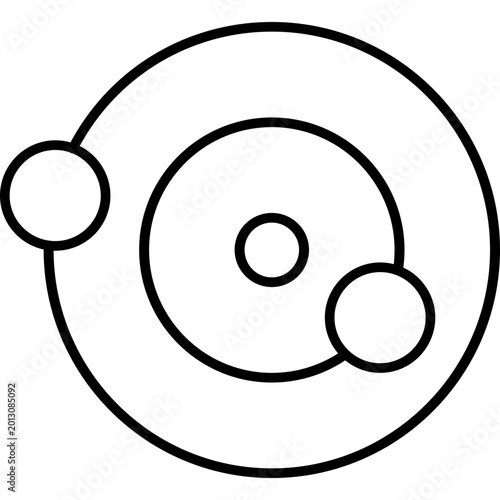 Foto Heliocentric Orbit Icon
