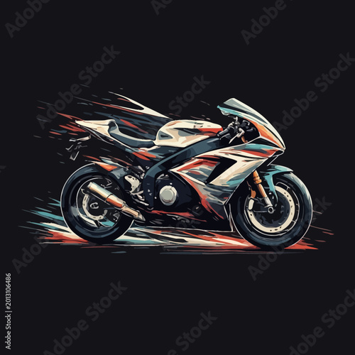 Motorcycle Painting Design Very Cool
