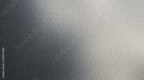 Tableau sur toile Gray gradient background with speckled texture and light reflection