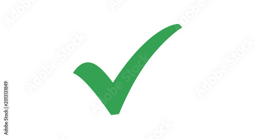 Foto Green Tick Icon for Success Approval Verified Validation UI Application and Webs