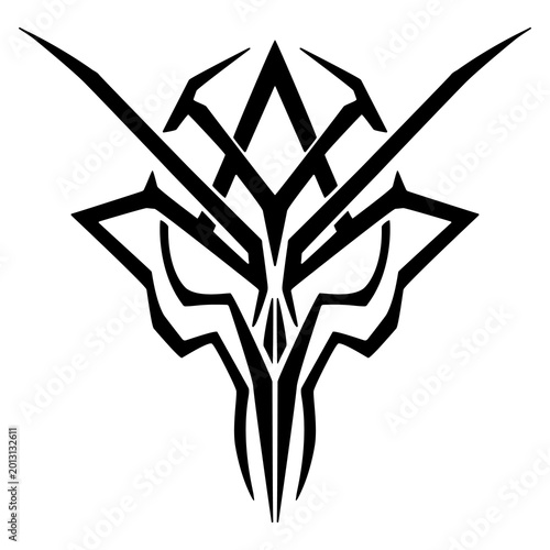Tribal Skull