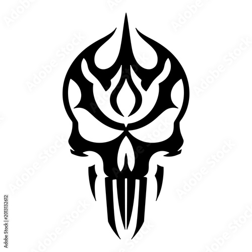 Tribal Skull