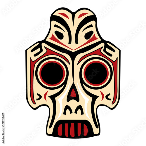 Tribal Skull