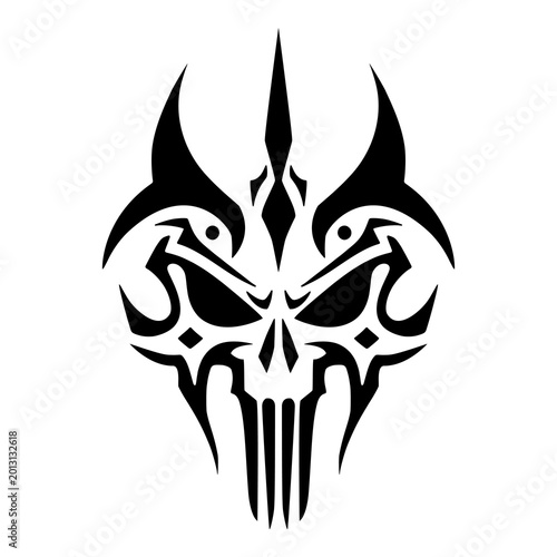 Tribal Skull