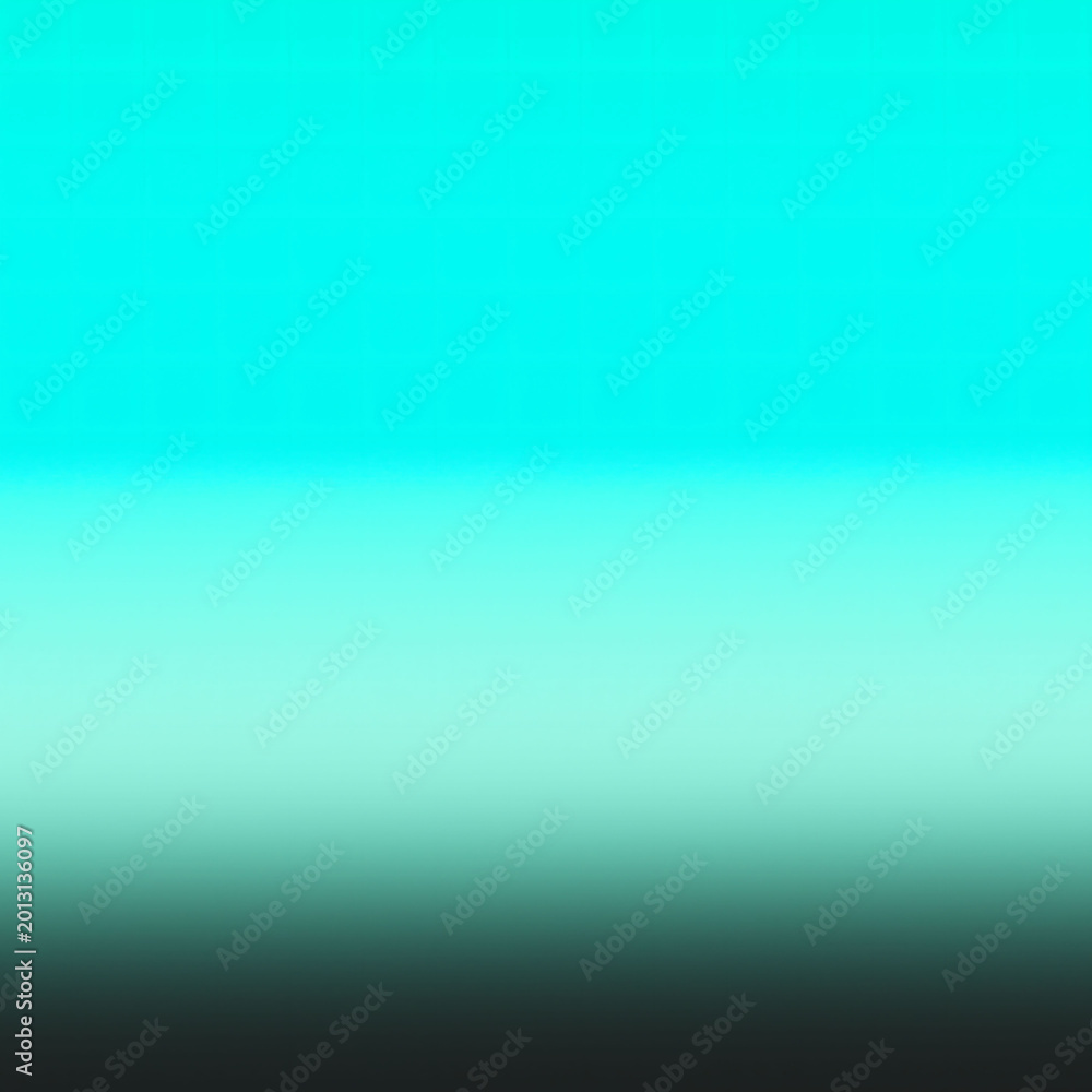 Obraz premium Minimal cyan gradient background with soft blur effect