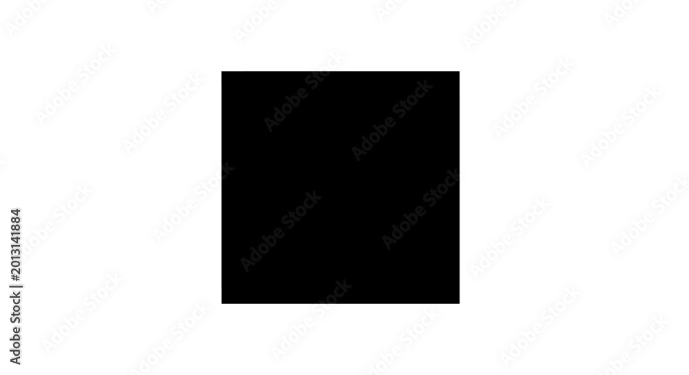 Obraz premium works accessories Geometric shapes, black square, vector graphics, minimalist design elements Vactor EPS