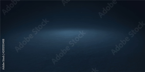 Vászonkép A mesmerizing and captivating dark blue gradient, showcasing the depth and allure of shadows and textures
