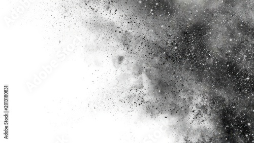 Abstract space and cosmic dust cloud texture with gradient lighting