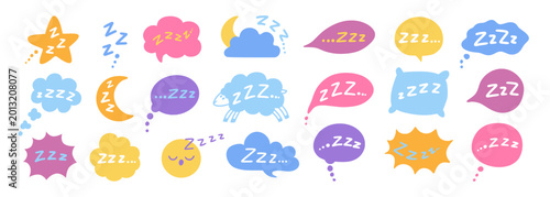 Konstfotografi Doodle Zzz sleep