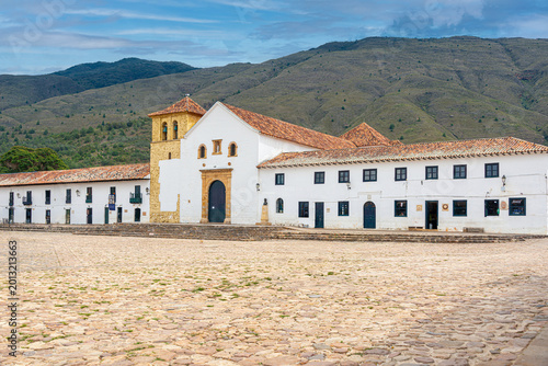 Historic Parroquia de Nuestra Señora del Rosario in Villa de Leyva