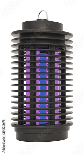 Tableau sur toile Bug zapper isolated on transparent background. 3D illustration