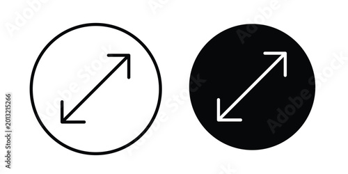 Photos Diameter icon logo line black symbols collections.