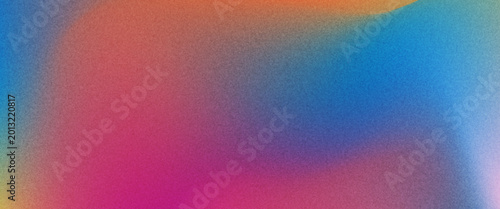 A textured background image featuring a smooth gradient transition from cool blues and greens to warm oranges and yellows. The texture adds a subtle grain effect.