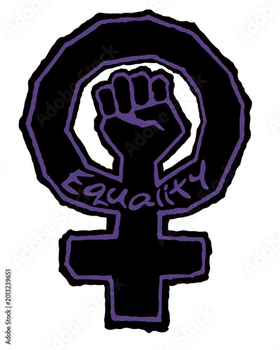 Fotografie EQUALITY para la mujer.