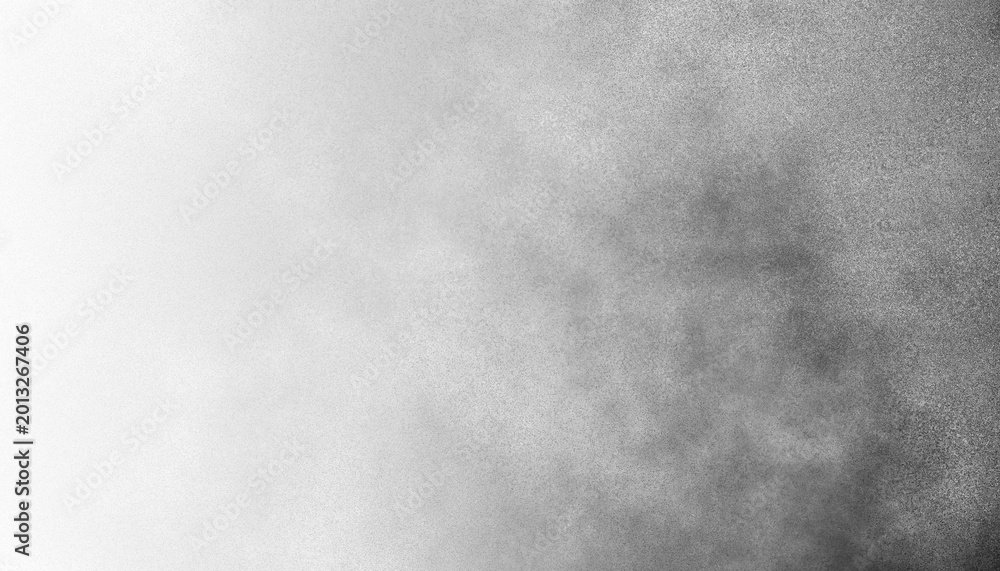 Fototapeta premium Gray dust sand soil smoke cloud particles isolated on a transparent white background. Sandstorm effect, smog, dust explosion rising, Smoke