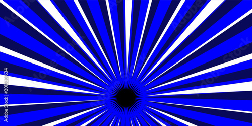 Photos Abstract sunburst background with blue, white, and dark navy radial rays