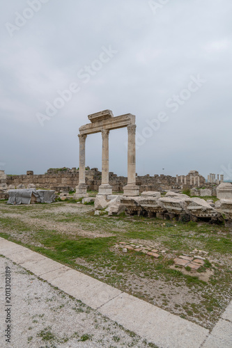 Images from the ancient city of Laodicea, located within the borders of Denizli province.