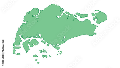 Singapore outline green