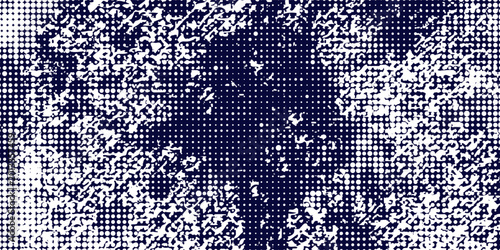 Fotografía Glitch distorted geometric shape