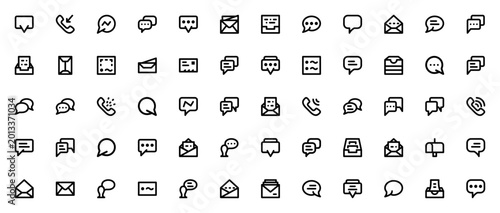 Photos Dialogue icon set