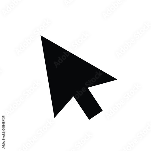 Free Download Arrow Pointer Black Illustration - GFXLoad